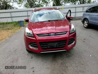 2015 Ford Escape Titanium with VIN 1FMCU9J94FUB92166, listed as a Copart auction lot 61371055 with 96,439 mi miles and Salvage title. Bid and sale history available at DreamBid. Image 15.