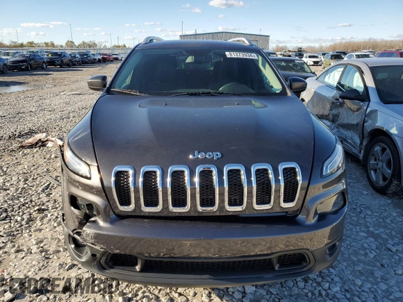 2018 Jeep Cherokee Latitude Plus with VIN 1C4PJMLXXJD517893, listed as a Copart auction lot 81373934 with 49,747 mi miles and Salvage Title. Bid and sale history available at DreamBid. Image 5.