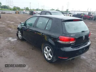 2011 Volkswagen Golf with VIN WVWDA7AJ2BW209366, listed as a IAAI auction lot 42425121 with 185,807 mi miles and . Bid and sale history available at DreamBid. Image 3.