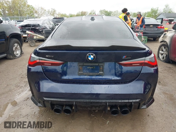 2024 BMW M4 Competition xDrive z VIN WBS43AZ07RCR10248, wystawiony jako IAAI lot #42196536 z przebiegiem 1 718 mil mil oraz . Historia ofert i sprzedaży dostępna na DreamBid. Obrazek 16.