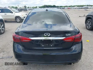 2019 Infiniti Q50 Luxe with VIN JN1EV7AP3KM519702, listed as a IAAI auction lot 42353533 with 46,371 mi miles and . Bid and sale history available at DreamBid. Image 16.