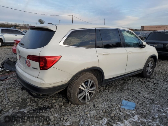 2018 Honda Pilot EX-L with VIN 5FNYF6H5XJB034714, listed as a Copart auction lot 88027425 with 160,652 mi miles and Salvage Title. Bid and sale history available at carsss.com. Image 3.
