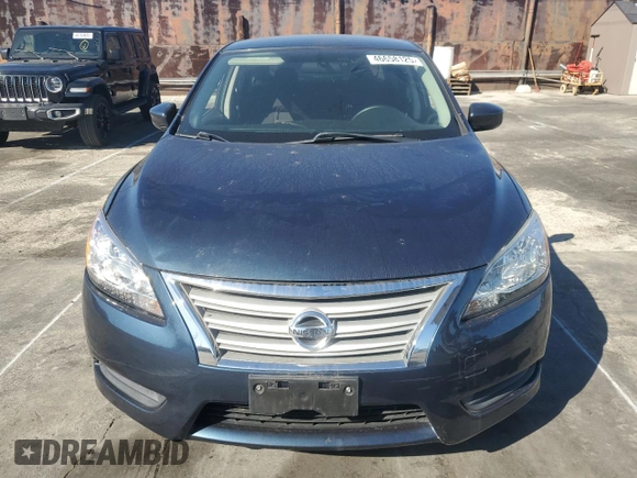 2015 Nissan Sentra S with VIN 3N1AB7AP7FY253479, listed as a Copart auction lot 46658125 with Not Provided miles and Salvage Title. Bid and sale history available at carsss.com. Image 5.