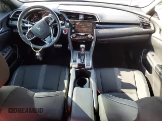 2019 Honda Civic Sport with VIN 2HGFC2F86KH602444, listed as a Copart auction lot 52155755 with 51,477 mi miles and Salvage Title. Bid and sale history available at DreamBid. Image 8.