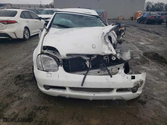 2001 Mercedes-Benz SLK-Class Kompressor with VIN WDBKK49F11F190356, listed as a Copart auction lot 79548904 with 0 mi miles and Salvage Title. Bid and sale history available at carsss.com. Image 5.