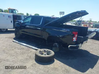 2024 Chevrolet Silverado 1500 LTZ with VIN 2GCUDGED7R1152966, listed as a IAAI auction lot 42037717 with 13,609 mi miles and . Bid and sale history available at DreamBid. Image 3.