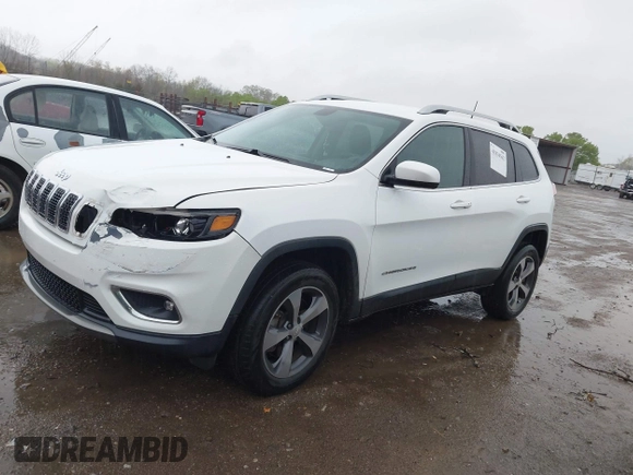 2019 Jeep Cherokee Limited with VIN 1C4PJMDN9KD173231, listed as a IAAI auction lot 41834562 with 133,777 mi miles. Bid and sale history available at carsss.com. Image 17.