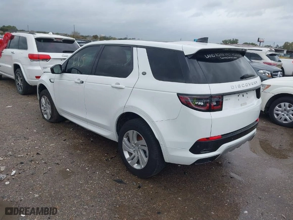 2024 Land Rover Discovery Sport S with VIN SALCJ2FX5RH343453, listed as a IAAI auction lot 40998818 with 2,500 mi miles. Bid and sale history available at carsss.com. Image 3.