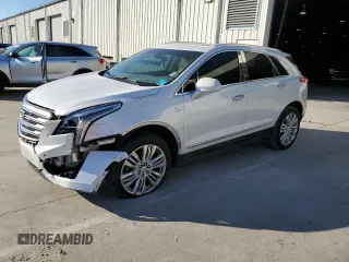 2017 Cadillac XT5 Premium Luxury FWD with VIN 1GYKNCRS7HZ112604, listed as a Copart auction lot 47059565 with 183,349 mi miles and Salvage Title. Bid and sale history available at DreamBid. Image 1.