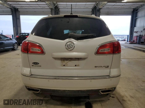 2016 Buick Enclave Leather with VIN 5GAKVBKD6GJ322959, listed as a Copart auction lot 51887575 with 172,805 mi miles and Salvage Title. Bid and sale history available at carsss.com. Image 6.
