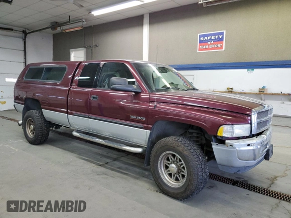 2001 Dodge Ram 2500 with VIN 1B7KF236X1J527039, listed as a Copart auction lot 80070634 with 185,735 mi miles and Salvage Title. Bid and sale history available at carsss.com. Image 4.