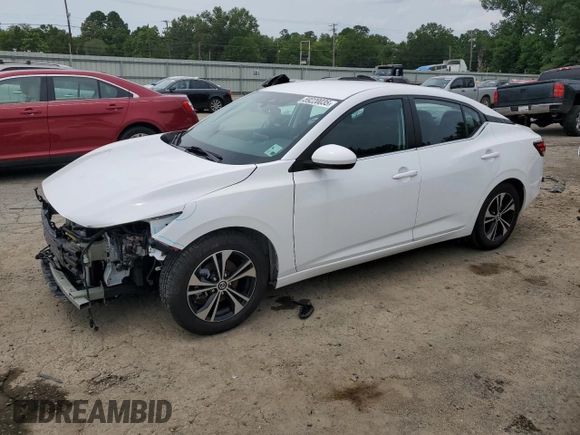 2021 Nissan Sentra SV z VIN 3N1AB8CV3MY280709, wystawiony jako Copart lot #59220035 z przebiegiem 60 936 mil mil oraz Szkoda całkowita • Salvage title. Historia ofert i sprzedaży dostępna na DreamBid. Obrazek 1.