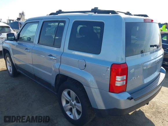2013 Jeep Patriot Sport with VIN 1C4NJRBB8DD254107, listed as a IAAI auction lot 42170628 with 146,429 mi miles and . Bid and sale history available at carsss.com. Image 3.