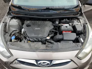 2012 Hyundai Accent GLS with VIN KMHCU4AE9CU169476, listed as a Copart auction lot 48805265 with 170,008 mi miles and Clean Title. Bid and sale history available at carsss.com. Image 11.