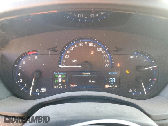 2015 Cadillac ATS Luxury AWD z VIN 1G6AH1RX6F0111344, wystawiony jako Copart lot #81251874 z przebiegiem 42 103 mil mil oraz Szkoda całkowita • Salvage title. Historia ofert i sprzedaży dostępna na DreamBid. Obrazek 9.