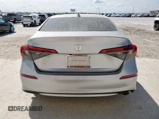 2024 Honda Civic Sedan Sport with VIN 2HGFE2F52RH576581, listed as a Copart auction lot 50894345 with 7,495 mi miles and Salvage Title. Bid and sale history available at carsss.com. Image 6.