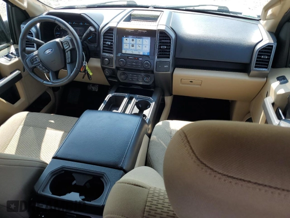 2017 Ford F-150 XL with VIN 1FTEW1EG7HFC07137, listed as a Copart auction lot 60185645 with 45,562 mi miles and Salvage title. Bid and sale history available at DreamBid. Image 8.