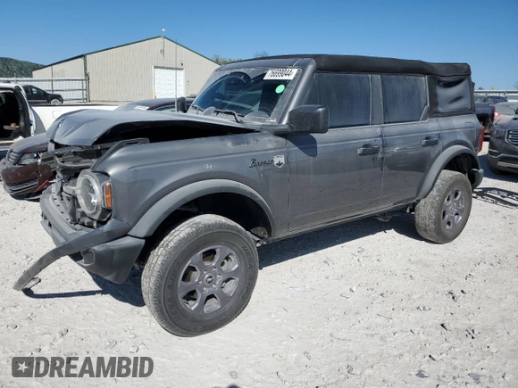 2024 Ford Bronco Big Bend with VIN 1FMDE7BH5RLA24042, listed as a Copart auction lot 76699044 with 13,419 mi miles and Salvage Title. Bid and sale history available at DreamBid. Image 1.