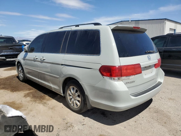 2010 Honda Odyssey EX-L with VIN 5FNRL3H76AB025439, listed as a Copart auction lot 50602055 with 145,543 mi miles and Salvage Title. Bid and sale history available at DreamBid. Image 2.