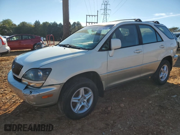 2000 Lexus RX 300 with VIN JT6HF10U2Y0144582, listed as a Copart auction lot 80611474 with 216,101 mi miles and Clean Title. Bid and sale history available at carsss.com. Image 1.