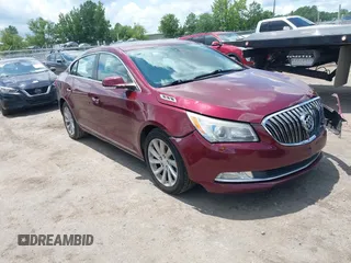 2015 Buick LaCrosse Leather with VIN 1G4GB5G36FF277601, listed as a IAAI auction lot 42740613 with 220,069 mi miles and . Bid and sale history available at DreamBid. Image 1.