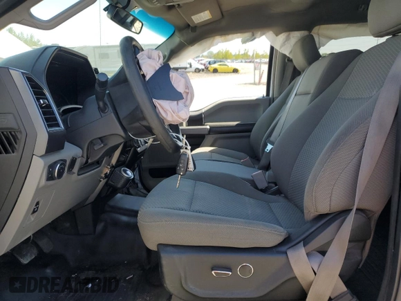 2018 Ford F-150 XL with VIN 1FTFW1EG6JKE41335, listed as a Copart auction lot 53473855 with 138,113 mi miles and Salvage title. Bid and sale history available at DreamBid. Image 7.