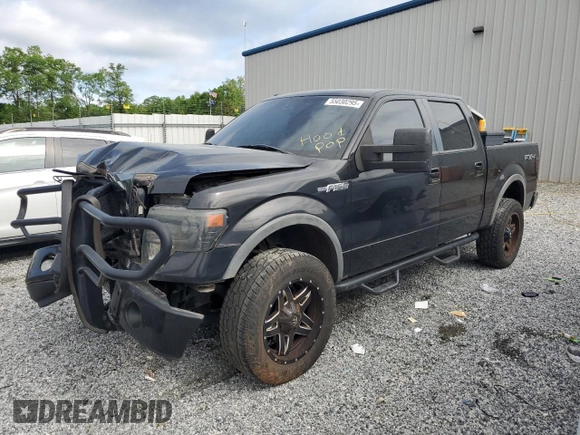 2013 Ford F-150 XL with VIN 1FTFW1EF8DFA98497, listed as a Copart auction lot 55030295 with 231,057 mi miles and Salvage title. Bid and sale history available at DreamBid. Image 1.