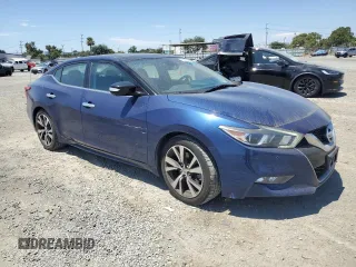 2016 Nissan Maxima SV with VIN 1N4AA6AP5GC383724, listed as a Copart auction lot 63520495 with 79,796 mi miles and Salvage title. Bid and sale history available at DreamBid. Image 4.