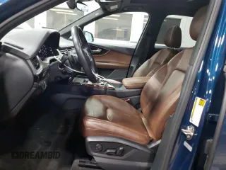 2018 Audi Q7 Premium Plus with VIN WA1LAAF73JD032143, listed as a Copart auction lot 57399785 with 97,893 mi miles and Salvage title. Bid and sale history available at DreamBid. Image 7.
