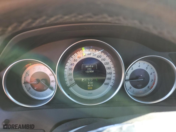 2013 Mercedes-Benz C-Class C 300 Sport with VIN WDDGF8AB7DR256767, listed as a Copart auction lot 47567555 with 122,506 mi miles and Salvage Title. Bid and sale history available at carsss.com. Image 9.