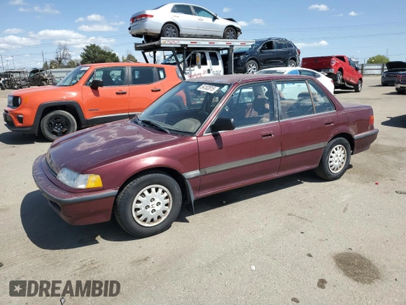 1990 Honda Civic z VIN 1HGED365XLL021473, wystawiony jako Copart lot #54102815 z przebiegiem 205 883 mil mil oraz Czysty tytuł • Clean title. Historia ofert i sprzedaży dostępna na DreamBid. Obrazek 1.