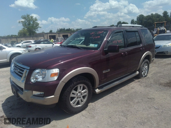 2006 Ford Explorer Eddie Bauer с VIN 1FMEU74E86UA23466, выставлен на аукционе IAAI как лот 42583822 с пробегом 77 395 миль миль и . История ставок и продаж доступна на DreamBid. Изображение 2.