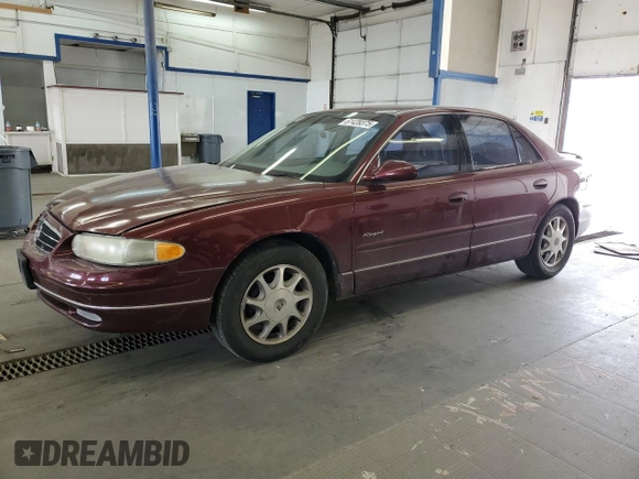 1999 Buick Regal LS with VIN 2G4WB52K5X1481650, listed as a Copart auction lot 61439375 with Not provided miles and Salvage title. Bid and sale history available at DreamBid. Image 1.