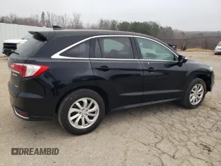2018 Acura RDX w/Technology Pkg with VIN 5J8TB4H57JL026739, listed as a Copart auction lot 48630685 with 107,520 mi miles and Salvage Title. Bid and sale history available at carsss.com. Image 3.