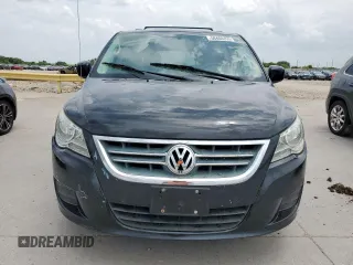 2012 Volkswagen Routan SE with VIN 2C4RVABG9CR293738, listed as a Copart auction lot 56408455 with 123,546 mi miles and Clean title. Bid and sale history available at DreamBid. Image 5.