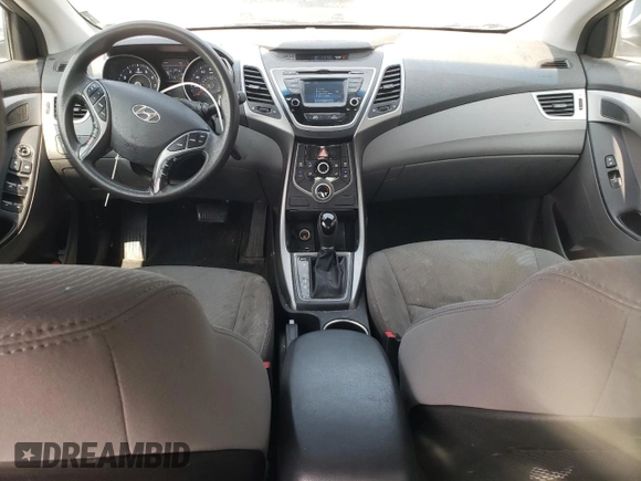 2015 Hyundai Elantra SE with VIN 5NPDH4AEXFH556310, listed as a Copart auction lot 60491175 with 214,671 mi miles and Salvage title. Bid and sale history available at DreamBid. Image 8.