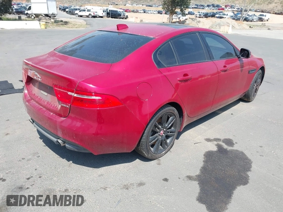 2017 Jaguar XE 25t Prestige with VIN SAJAE4BG6HA947400, listed as a IAAI auction lot 41697309 with 112,862 mi miles. Bid and sale history available at carsss.com. Image 4.