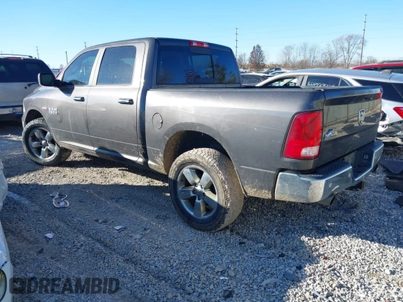 2017 Ram 1500 Big Horn with VIN 3C6RR7LT6HG665625, listed as a IAAI auction lot 41021419 with 163,909 mi miles. Bid and sale history available at carsss.com. Image 3.
