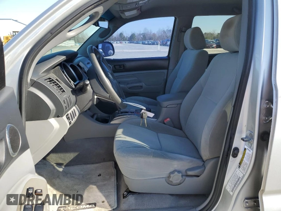 2005 Toyota Tacoma PreRunner with VIN 5TEKU72N75Z020039, listed as a Copart auction lot 46222845 with 106,820 mi miles and Salvage Title. Bid and sale history available at carsss.com. Image 7.