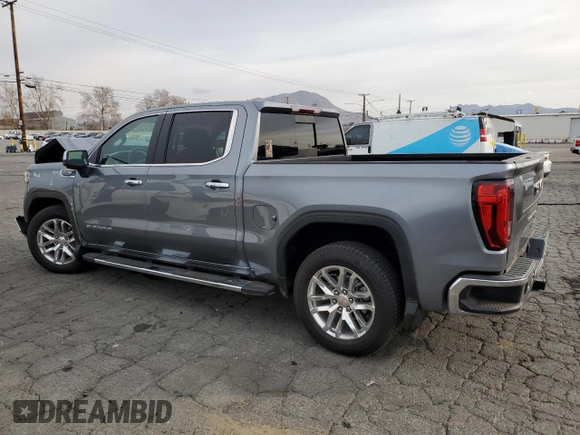 2019 GMC Sierra 1500 with VIN 1GTU8DED2KZ214340, listed as a Copart auction lot 42968745 with 44,313 mi miles and Salvage Title. Bid and sale history available at DreamBid. Image 2.