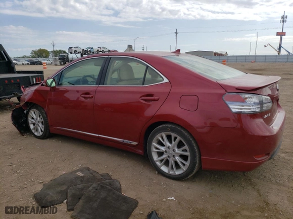 2010 Lexus HS 250h with VIN JTHBB1BA7A2006431, listed as a Copart auction lot 70245674 with 136,173 mi miles and Salvage Title. Bid and sale history available at carsss.com. Image 2.