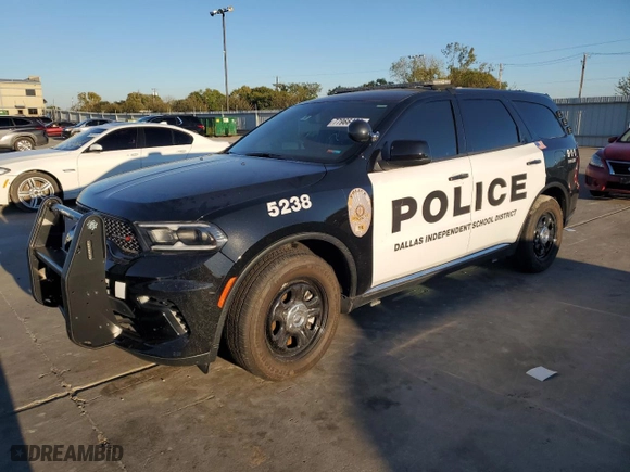 2023 Dodge Durango Pursuit with VIN 1C4SDJFT9PC688755, listed as a Copart auction lot 77966484 with 0 mi miles and Salvage Title. Bid and sale history available at carsss.com. Image 1.