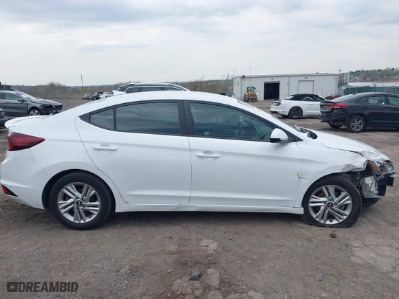 2020 Hyundai Elantra SEL with VIN 5NPD84LF7LH623656, listed as a IAAI auction lot 42026562 with 65,538 mi miles. Bid and sale history available at carsss.com. Image 12.