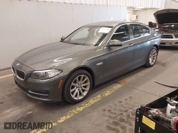 2014 BMW 5 Series 535i with VIN WBA5B1C5XEDZ37285, listed as a IAAI auction lot 41549548 with 111,225 mi miles and . Bid and sale history available at DreamBid. Image 2.