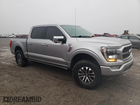 2021 Ford F-150 XL with VIN 1FTFW1ED6MFA84063, listed as a Copart auction lot 45989445 with Not Provided miles and Salvage Title. Bid and sale history available at carsss.com. Image 4.