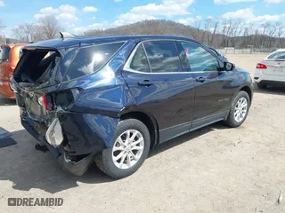2020 Chevrolet Equinox LT with VIN 3GNAXTEV3LS602742, listed as a IAAI auction lot 41901127 with 65,669 mi miles. Bid and sale history available at carsss.com. Image 4.