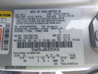 2016 Ford Fusion SE Hybrid z VIN 3FA6P0LU8GR203934, wystawiony jako IAAI lot #42595741 z przebiegiem 84 189 mil mil oraz . Historia ofert i sprzedaży dostępna na DreamBid. Obrazek 9.