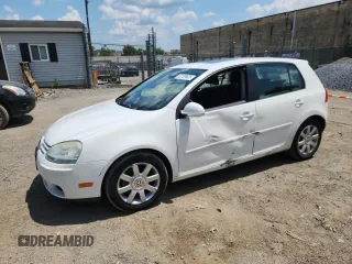 2009 Volkswagen Rabbit S with VIN WVWDB71K79W120196, listed as a Copart auction lot 62126625 with 105,695 mi miles and Salvage title. Bid and sale history available at DreamBid. Image 1.