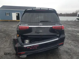 2023 Mercedes-Benz GLS with VIN 4JGFF8GE8PB022119, listed as a Copart auction lot 82286924 with 23,987 mi miles and Salvage Title. Bid and sale history available at carsss.com. Image 6.