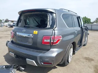 2018 Nissan Armada SL with VIN JN8AY2ND1JX001885, listed as a IAAI auction lot 42095487 with Not Provided miles and . Bid and sale history available at DreamBid. Image 4.